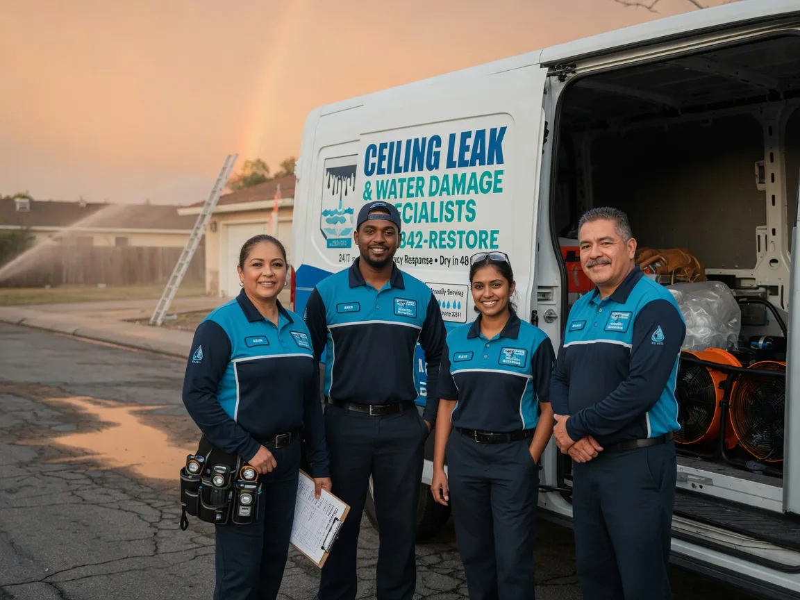 Ceiling Leak Cleanup company in North Troy, VT