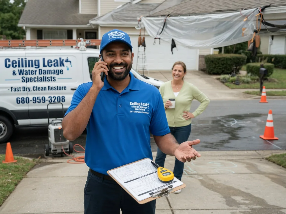 Ceiling Leak Cleanup North Troy, VT FAQs